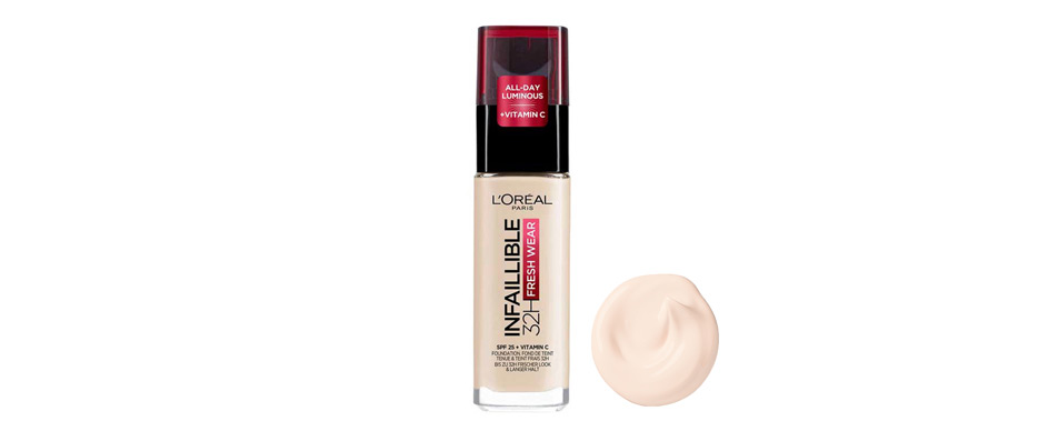 کرم پودر اورآل مدل Infallible 32h 