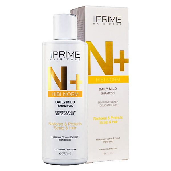 شامپو ملایم روزانه +N پریم 250 میلی لیتر
