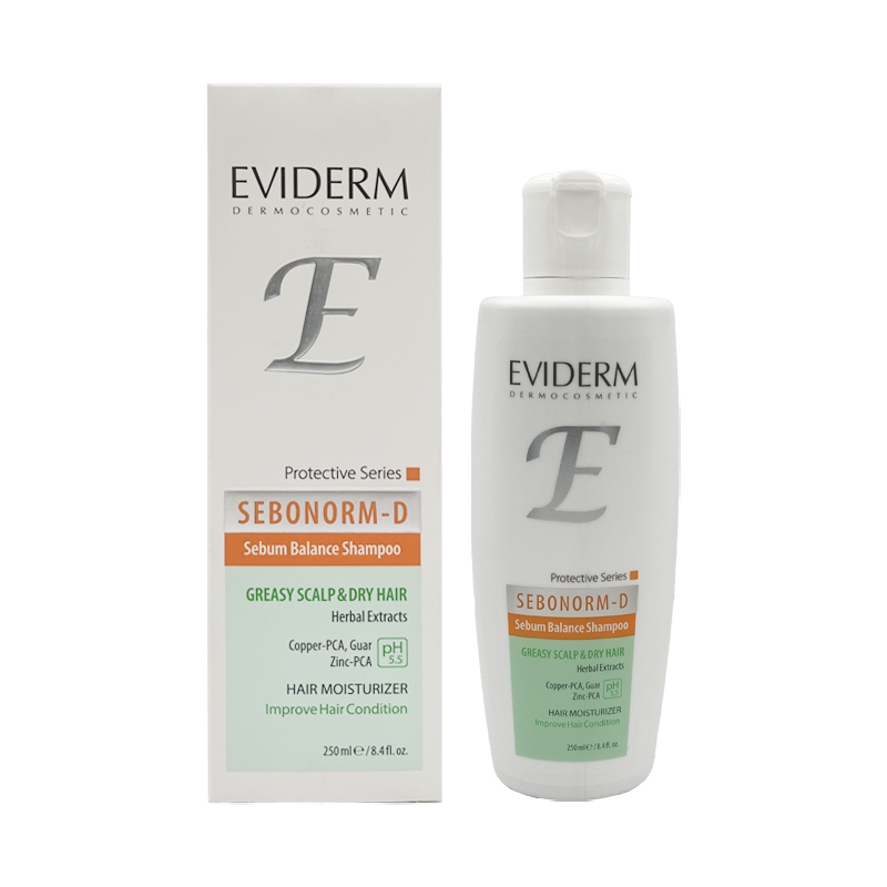 Eviderm-Sebonorm-D-Sebum-Balance-Shampoo