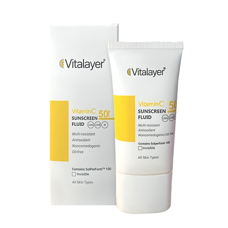 Vitalayer-Vitamin-C Sunscreen Fluid SPF 50 Invisible 
