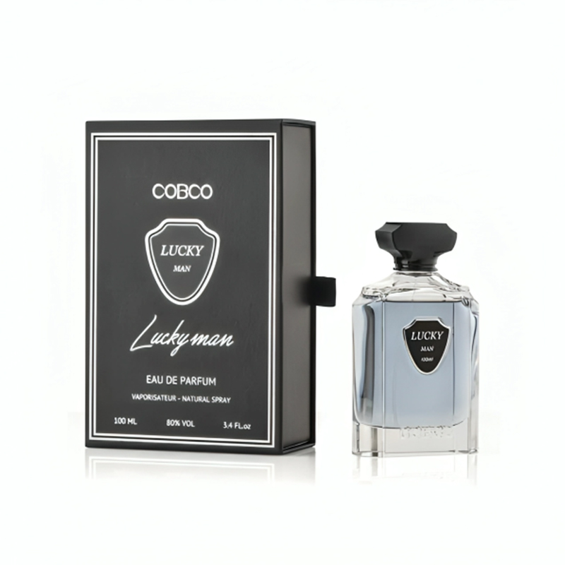 عطر مردانه کوبکو مدل لاکی من  Lucky Man حجم 100 میل