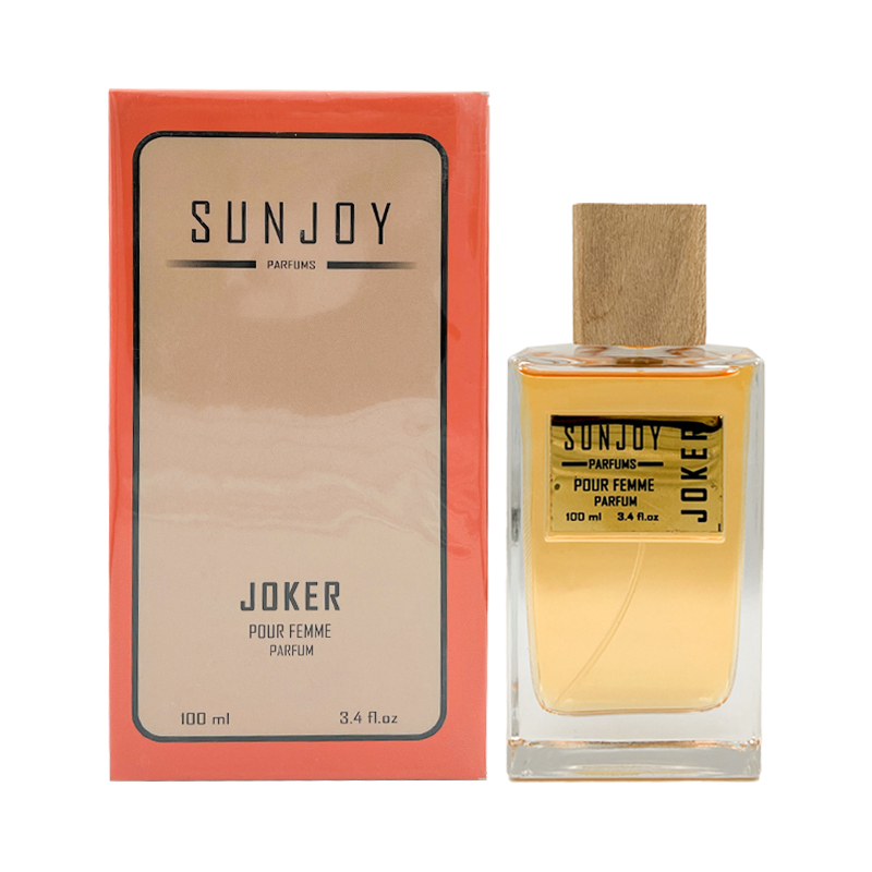 عطر زنانه سان جوی مدل Joker مشابه رایحه ysl بلک اوپیوم حجم 100 میل 
