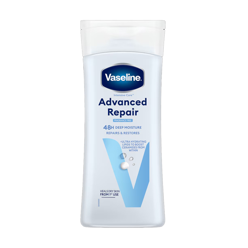 لوسیون بدن وازلین مدل Advanced Repair حجم 200 میل