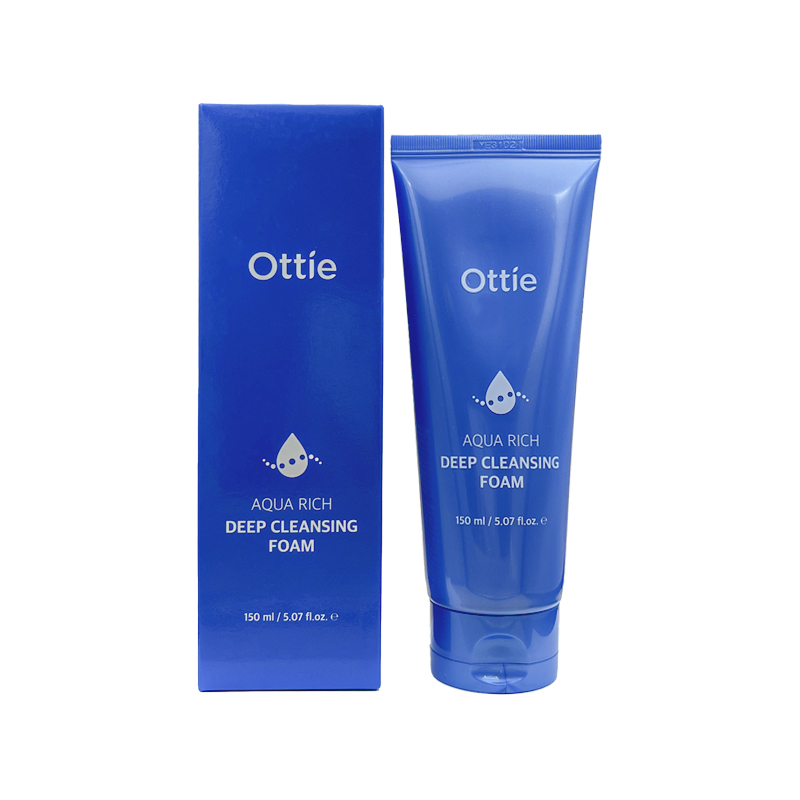 Ottie-Aqua-Rich-Deep-Cleansing-Foam