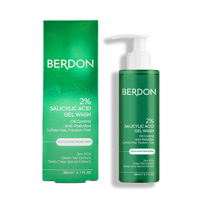 ژل شستشو سالیسیلیک اسید 2& بردون حجم 200 میل