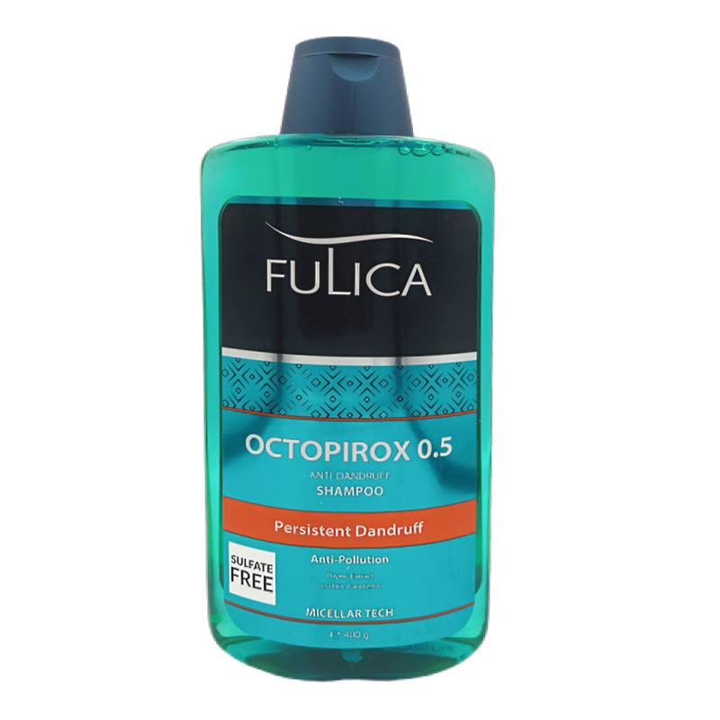 شامپو ضدشوره روزانه فولیکا مدل OCTOPIROX 0.5 حجم 400 میل 