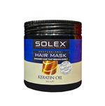 ماسک مو بدون سولفات solex مناسب مو های کراتین شده 