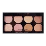 پالت رژگونه 8 رنگ روولوشن مدل Golden Sugar 2 Rose Gold