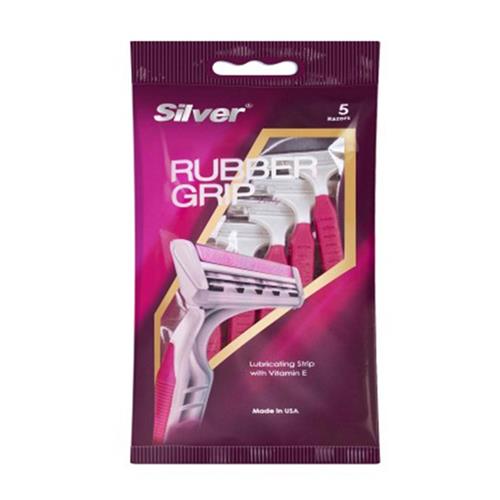 خودتراش زنانه سیلور RUBBER GRIP