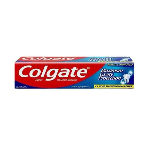 خمیر دندان ضد پوسیدگی کلگیت مدل maximum cavity protection 
