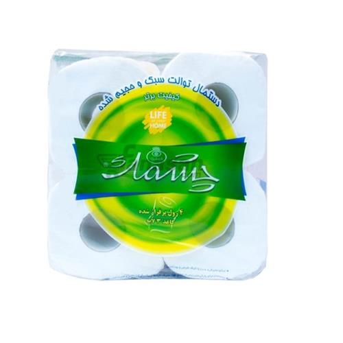 دستمال توالت  چشمک 4 رول 3 لایه