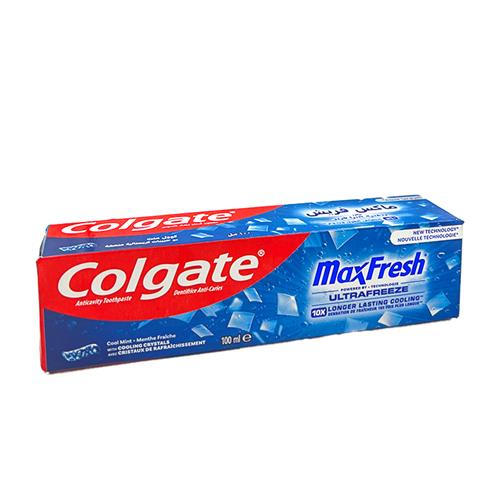 خمیردندان کلگیت سری Max Fresh مدل Cooling Crystals حجم 100 میل
