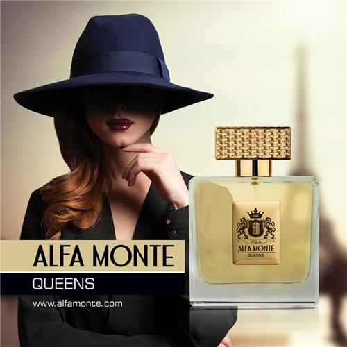 عطر زنانه آلفا مونته مدل Queens حجم 100 میل