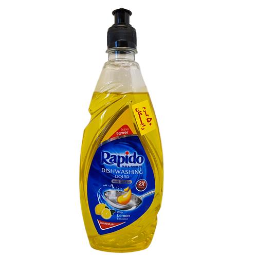 مایع ظرفشویی راپیدو 500 گرمی-رایحه لیمو