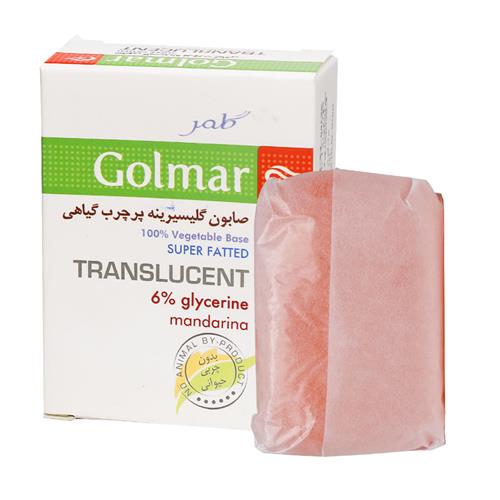 صابون گلیسیرینه پرچرب گیاهی گلمر 100 گرمی