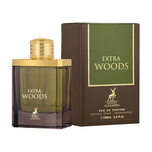 عطر مردانه الحمبرا مدل Extra Woods