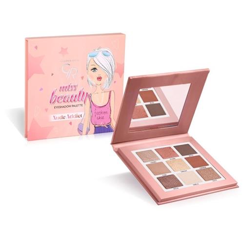 پالت سایه عروسکی گلدن رز مدل NUDE ADDICT