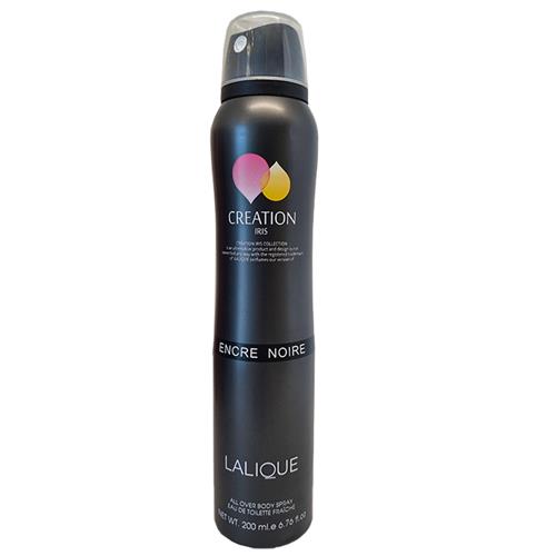 اسپری ضد تعریق کریشن مدل LALIQUE ENCRE NOIRE حجم200 میل