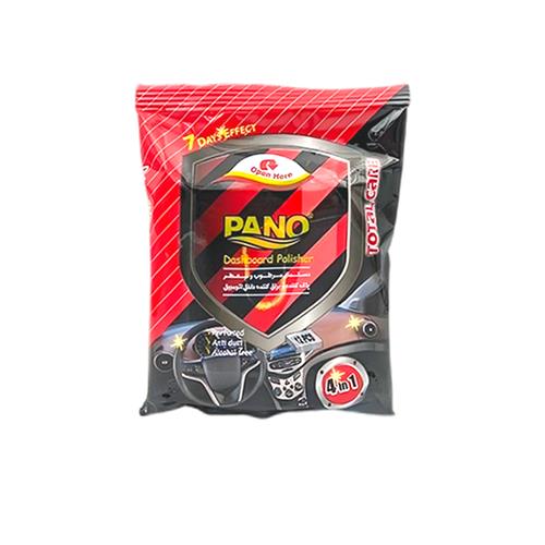  دستمال پاک کننده اتومبیل پانو بسته 12 برگ