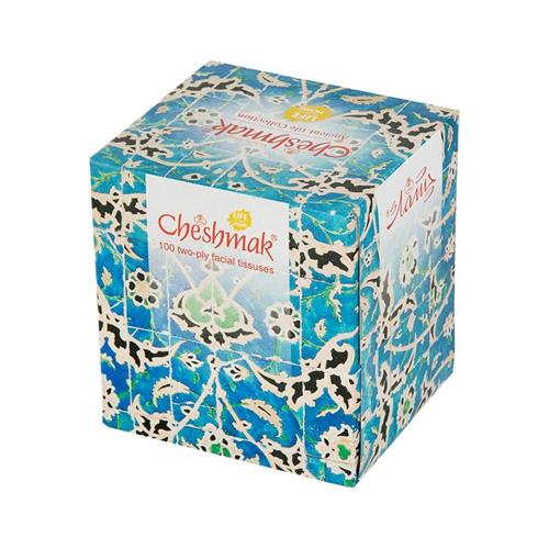 دستمال کاغذی ماشینی 100 برگ دولایه چشمک 