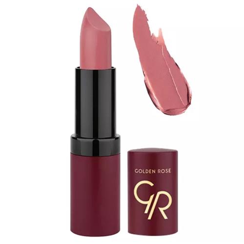 رژلب جامد گلدن رز مدل Velvet
