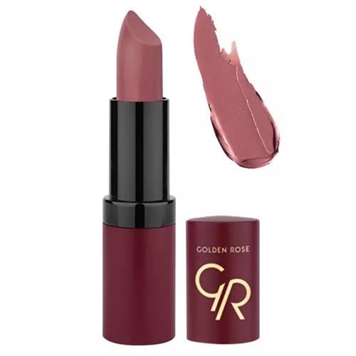 رژلب جامد گلدن رز مدل Velvet