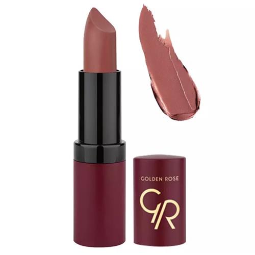 رژلب جامد گلدن رز مدل Velvet