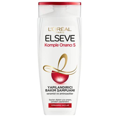 شامپو ترمیم کننده Loreal Elseve مدل Komple Onarıcı 5 حجم 450 میلی 