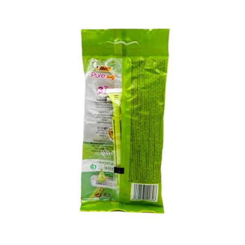 تیغ اصلاح 3 لبه پیور لیدی بیک 3 عددی