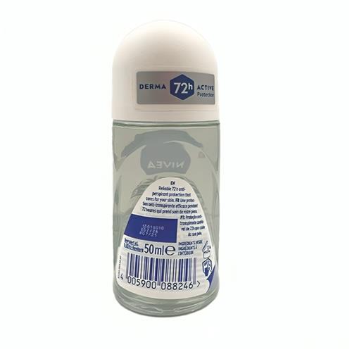 مام رول ضد تعریق زنانه نیوا مدل Black & White invisible Clear حجم 50ml