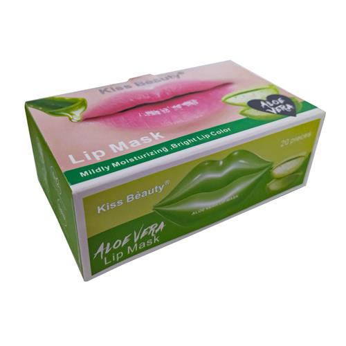 ماسک لب کیس بیوتی مدل آلوئه ورا بسته 20 عددی