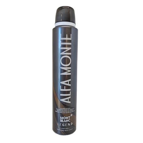 اسپری خوشبو کننده بدن مردانه آلفا مونته مدل mont blanc legend حجم 200 میلی لیتر