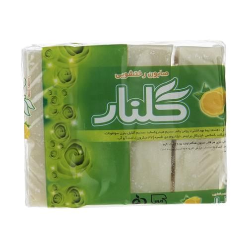 صابون رخت شویی گلنار بسته 4 عددی