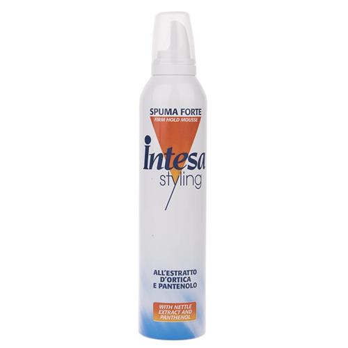 موس موی قوی اینتسا مناسب موهای فر مدل Firm Hold Mousse حجم ۳۰۰ میل