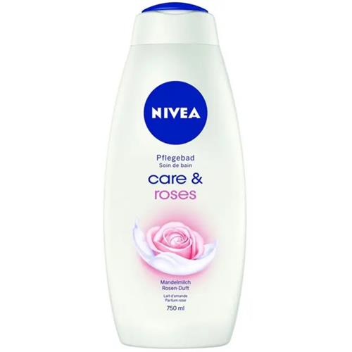شامپو بدن کرمی  نیوا مدل Care & roses 