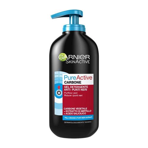 ژل شست و شو صورت ذغالی گارنیر مدل Pure Active Carbone