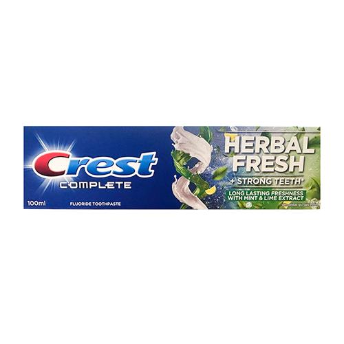 خمیر دندان کرست مدل Complete HERBAL FRESH 