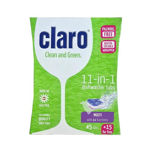 قرص ظرفشویی کلارو مدل Clean and Green 11in1