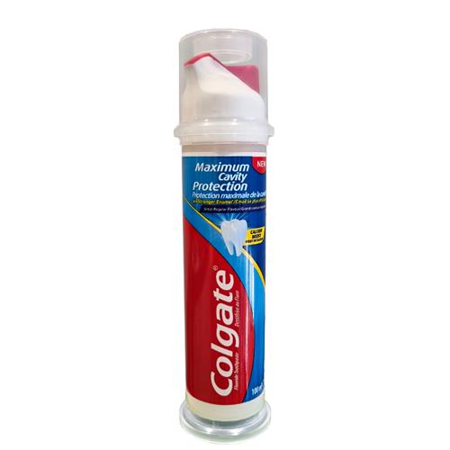 خمیر دندان پمپی کلگیت مدل Maximum Cavity Protection حجم 100 میل