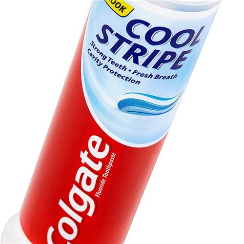 خمیر دندان پمپی کلگیت مدل Cool Stripe 