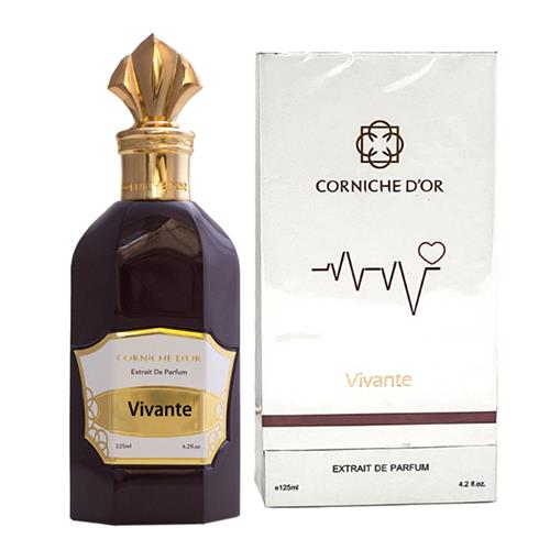 عطر ادوپرفیوم مردانه کورنیش دوق مدل VIVANTE حجم 125 میل