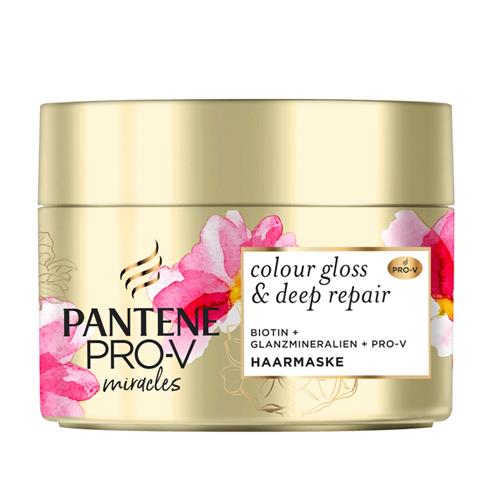 معرفی ماسک موی پنتن Pro-v مدل Miracles Colour Gloss & Deep Repair حجم 300 میل