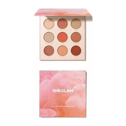 پالت سایه چشم 9 رنگ شیگلم مدل Rose Code