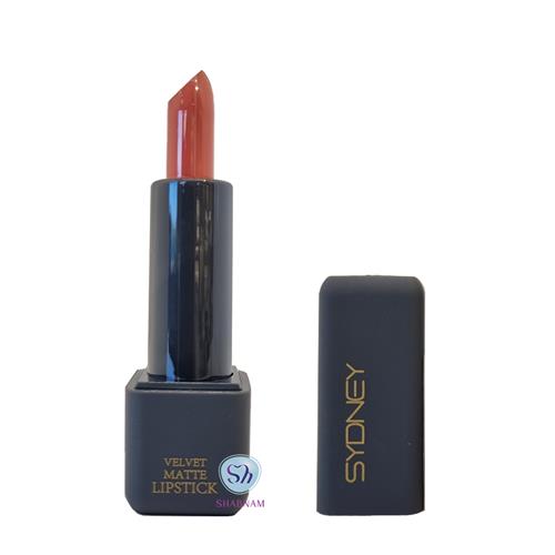 رژلب مات جامد سیدنی مدل velvet Matte حجم 6 گرم