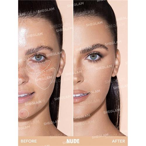 کانسیلر پددار شیگلم مدل Complexion Boost حجم 4.5 گرم - Nude