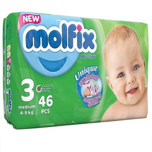 پوشک بچه مولفیکس سایز 6