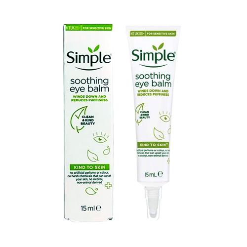 کرم دور چشم پمادی سیمپل مدل Soothing حجم 15 میل
