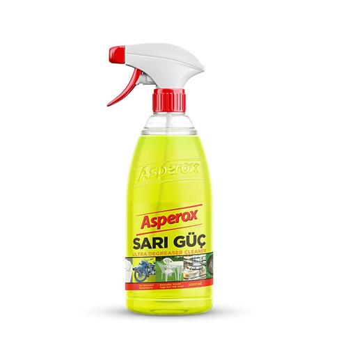 اسپری پاک کننده چربی آسپروکس مدل Sari Güç حجم 1000 میلی لیتر