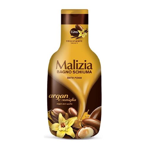 فوم حمام مغذی مالیزیا Argan and Vanilla حاوی روغن آرگان حجم 1000 میل
