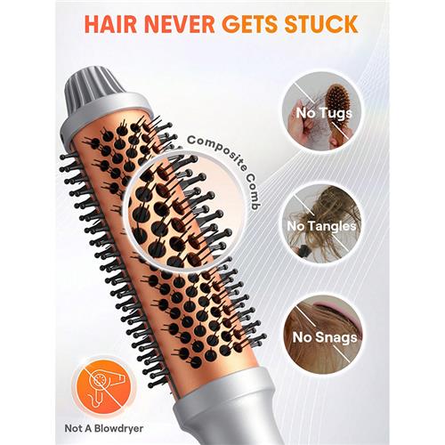 برس پیچ حرارتی شیگلم مدل It-Curl Thermal Blowout Brush سایز 38 میلی متر